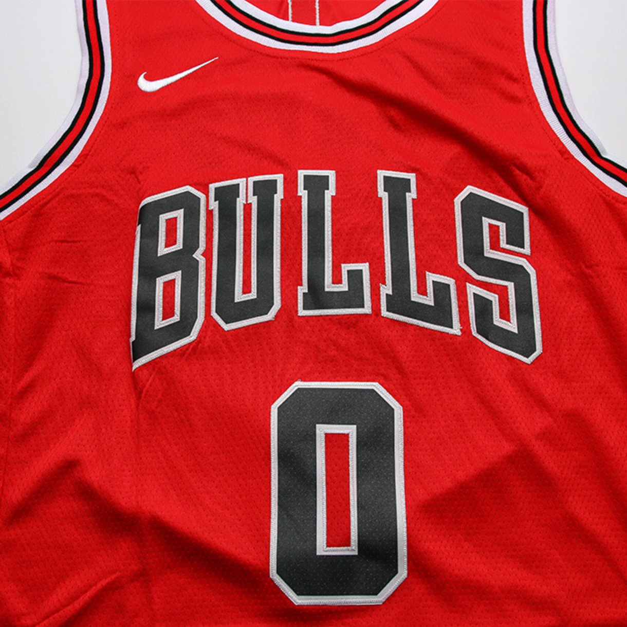 Nike Bulls White Jersey