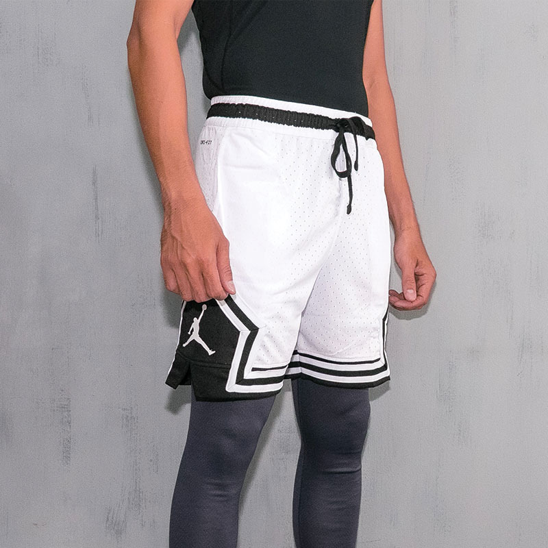 jordan diamond shorts red