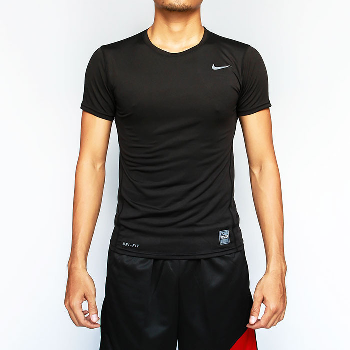 nike short sleeve compression top