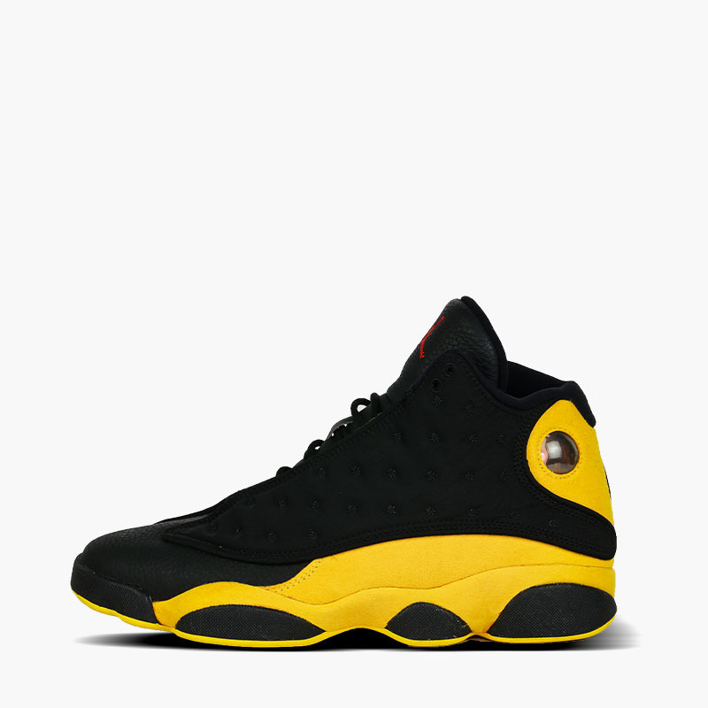 Jordan 13 BlackYellow Basketball Shoes