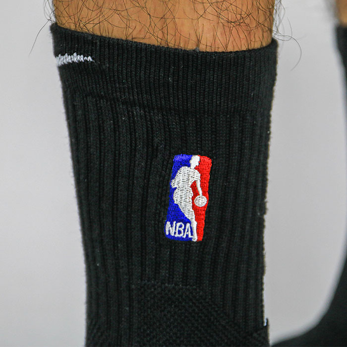 Nike NBA Elite Quarter BlackWhite Socks