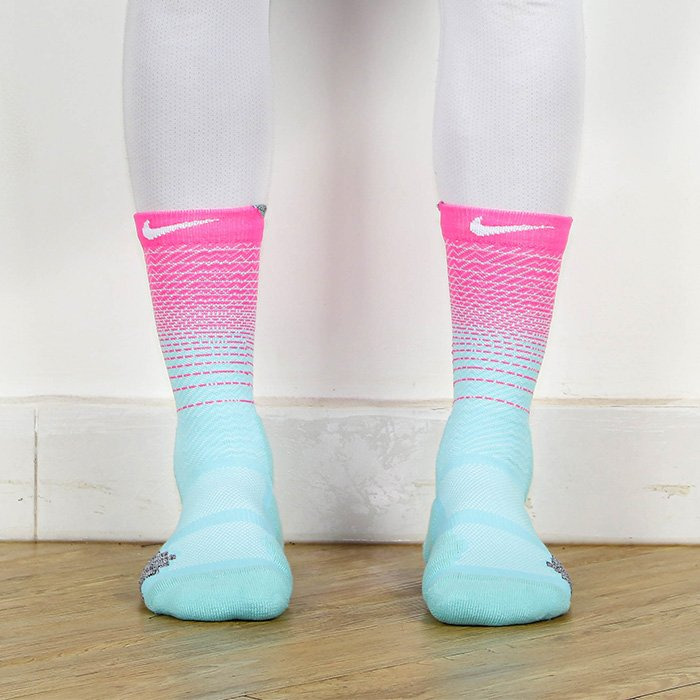 pink nike elite basketball socks