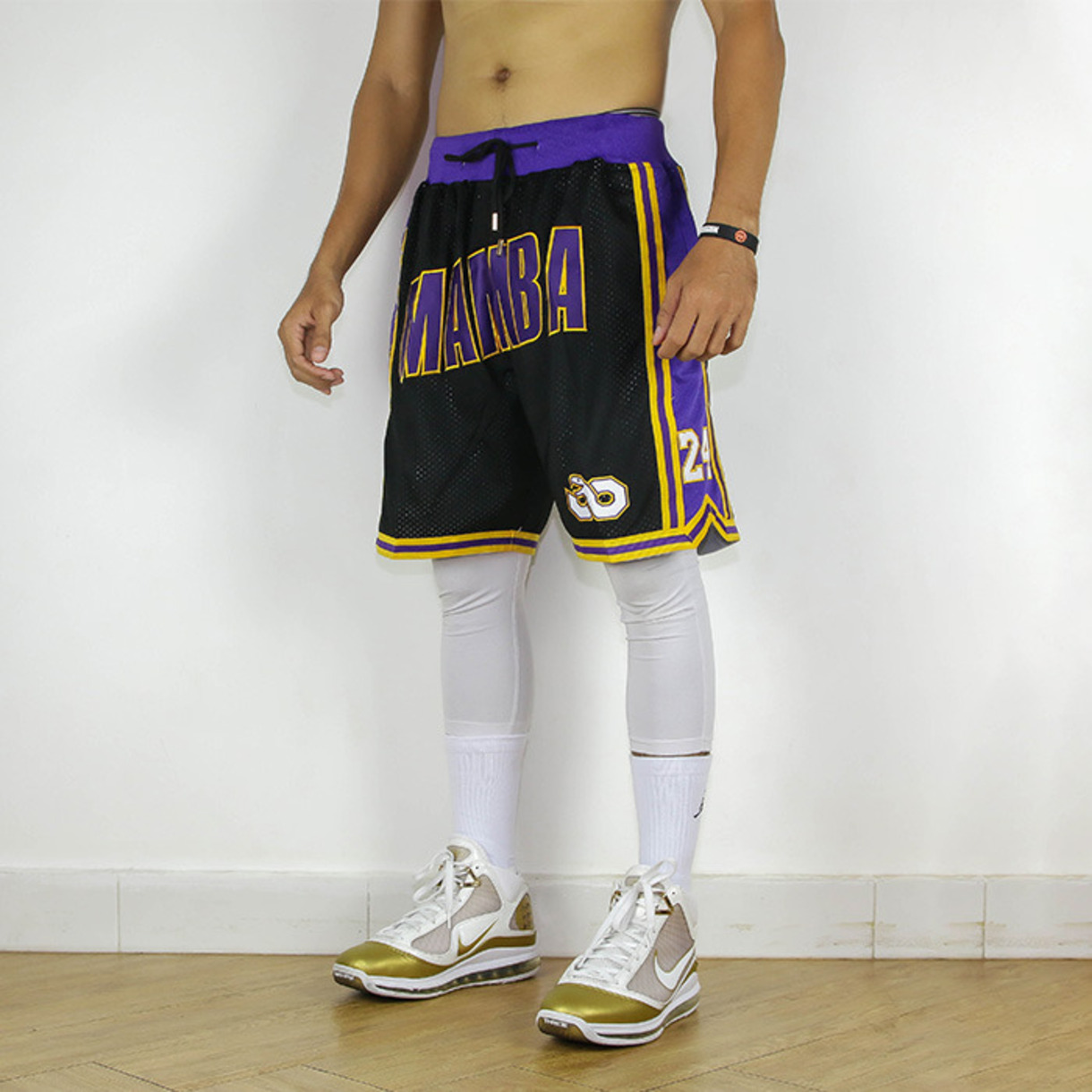 Justdon x NBA Mamba 24-8 Shorts