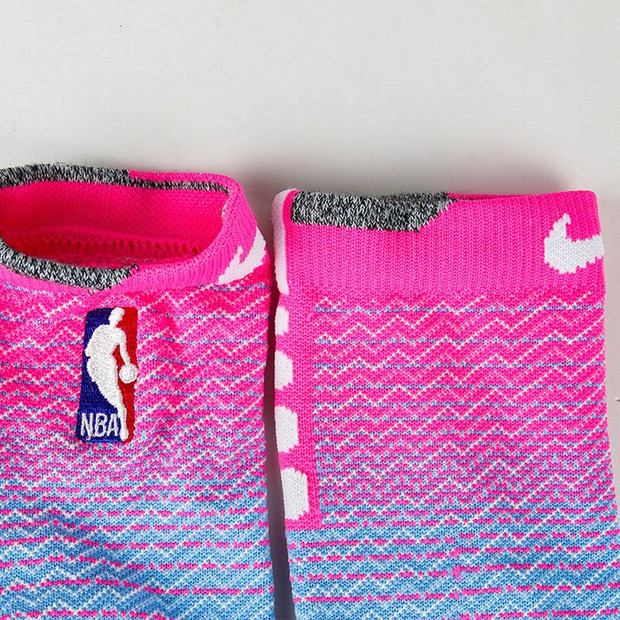 Nike NBA Gradient Pink Blue Socks