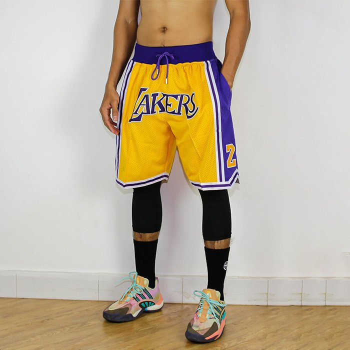 Justdon x NBA Lakers Team Shorts