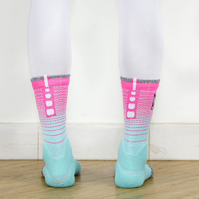 pink nba socks
