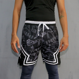 Jordan Diamond Air-Shoes Black Shorts