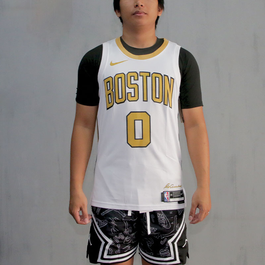 Nike Boston Tatum White Jersey 2026