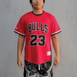 MN Bulls Jordan Red Short Sleeve Jersey