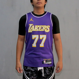 Jordan Lakers Doncic Purple Jersey 2026