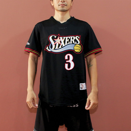 MN Sixers Iverson Short Sleeve Jersey