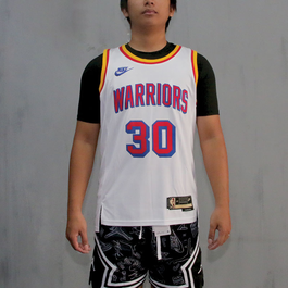 Nike Warriors Curry White Jersey 2026